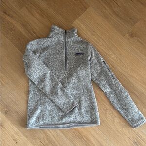 Patagonia Gray Fleece Pullover